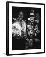 Mc Hammer and Vanilla Ice Attending the Grammy Awards-null-Framed Premium Photographic Print