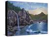 Mc Way Cove Sunset-Eduardo Camoes-Stretched Canvas