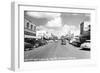 McAllen, Texas - Northern View up Main Street-Lantern Press-Framed Art Print