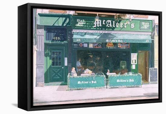 McAteer's80th and Amsterdam Avenue, N.Y.C, 2006-Anthony Butera-Framed Stretched Canvas