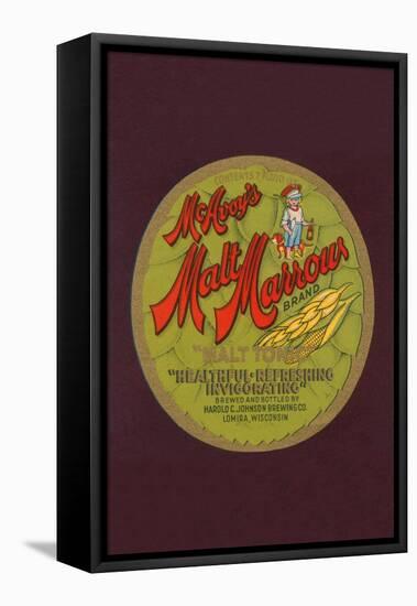 Mcavoy's Malt Marrows "Malt Tonic"-null-Framed Stretched Canvas