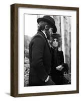 Mccabe And Mrs. Miller, Warren Beatty, Julie Christie, 1971-null-Framed Photo