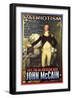 McCain, American Hero-null-Framed Art Print