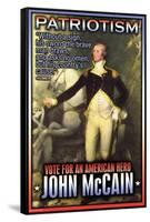 McCain, American Hero-null-Framed Stretched Canvas