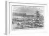 Mcclellan's Troops Advance Toward Yorktown-Frank Leslie-Framed Art Print