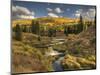 Mcclure Pass at Sunset During the Peak of Fall Colors in Colorado-Kyle Hammons-Mounted Photographic Print