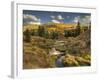 Mcclure Pass at Sunset During the Peak of Fall Colors in Colorado-Kyle Hammons-Framed Photographic Print