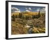 Mcclure Pass at Sunset During the Peak of Fall Colors in Colorado-Kyle Hammons-Framed Photographic Print