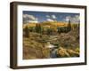 Mcclure Pass at Sunset During the Peak of Fall Colors in Colorado-Kyle Hammons-Framed Photographic Print