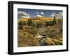 Mcclure Pass at Sunset During the Peak of Fall Colors in Colorado-Kyle Hammons-Framed Photographic Print