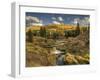 Mcclure Pass at Sunset During the Peak of Fall Colors in Colorado-Kyle Hammons-Framed Photographic Print