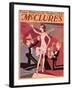 McClures, Trombones Saxophones Instruments Singers Magazine, USA, 1920-null-Framed Giclee Print