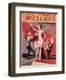 McClures, Trombones Saxophones Instruments Singers Magazine, USA, 1920-null-Framed Giclee Print