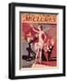 McClures, Trombones Saxophones Instruments Singers Magazine, USA, 1920-null-Framed Giclee Print