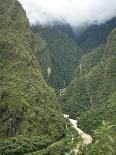 Urubamba River Flows Below Machu Picchu, Peru, South America-McCoy Aaron-Framed Photographic Print