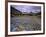 Mcdonald Creek and Garden Wall in Glacier National Park, Montana, USA-Chuck Haney-Framed Photographic Print