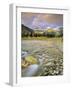 Mcdonald Creek with the Garden Wall in Autumn in Glacier National Park, Montana, Usa-Chuck Haney-Framed Photographic Print