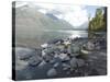 Mcdonald Lake, Glacier National Park, Montana, USA-Ethel Davies-Stretched Canvas