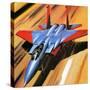 Mcdonnell Douglas F-15 Eagle Jet Fighter-Wilf Hardy-Stretched Canvas