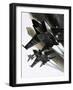 Mcdonnell Douglas F-15 Eagle Jet Fighter-Wilf Hardy-Framed Giclee Print