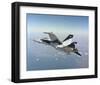 McDonnell F-4 Phantom II fighter-null-Framed Art Print