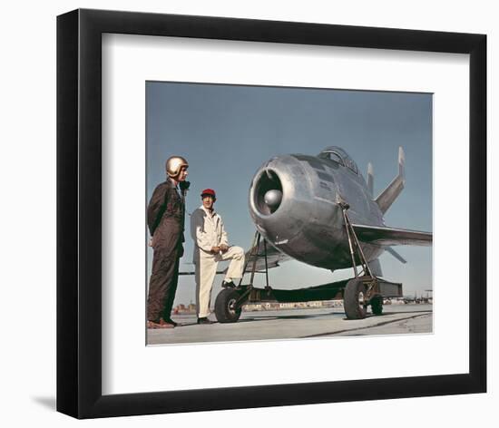 McDonnell XF-85 Goblin-null-Framed Art Print