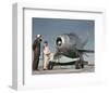 McDonnell XF-85 Goblin-null-Framed Art Print