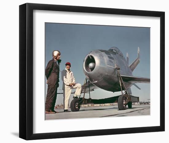 McDonnell XF-85 Goblin-null-Framed Art Print