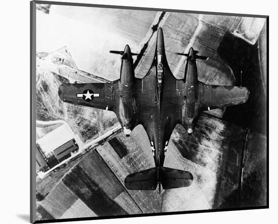 McDonnell XP-67 Bomber-Destroyer-null-Mounted Art Print