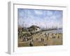 Mcfadden Wharf, Ca., Ca 1900-Stanton Manolakas-Framed Giclee Print