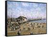 Mcfadden Wharf, Ca., Ca 1900-Stanton Manolakas-Framed Stretched Canvas