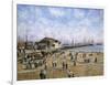 Mcfadden Wharf, Ca., Ca 1900-Stanton Manolakas-Framed Giclee Print