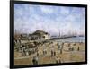 Mcfadden Wharf, Ca., Ca 1900-Stanton Manolakas-Framed Giclee Print