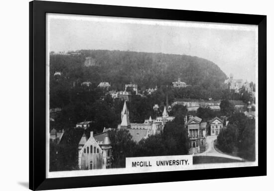 Mcgill University, Montreal, Canada, C1920S-null-Framed Giclee Print