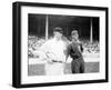 McGraw, NY Giants, Evers, Chicago Cubs, Baseball Photo - New York, NY-Lantern Press-Framed Art Print