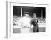 McGraw, NY Giants, Evers, Chicago Cubs, Baseball Photo - New York, NY-Lantern Press-Framed Art Print