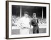 McGraw, NY Giants, Evers, Chicago Cubs, Baseball Photo - New York, NY-Lantern Press-Framed Art Print