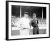 McGraw, NY Giants, Evers, Chicago Cubs, Baseball Photo - New York, NY-Lantern Press-Framed Art Print