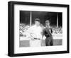 McGraw, NY Giants, Evers, Chicago Cubs, Baseball Photo - New York, NY-Lantern Press-Framed Art Print