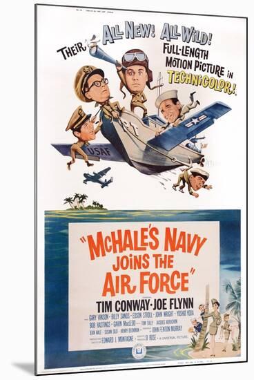 Mchale's Navy Joins the Air Force, 1965-null-Mounted Art Print