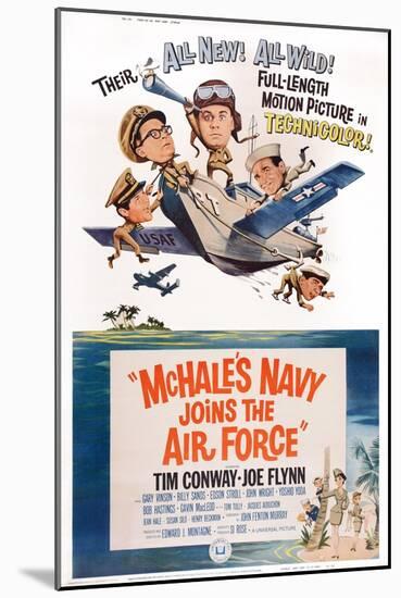 Mchale's Navy Joins the Air Force, 1965-null-Mounted Art Print