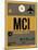 MCI Kansas City Luggage Tag 1-NaxArt-Mounted Art Print