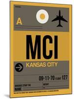 MCI Kansas City Luggage Tag 1-NaxArt-Mounted Art Print