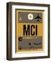 MCI Kansas City Luggage Tag 1-NaxArt-Framed Art Print