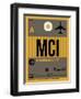 MCI Kansas City Luggage Tag 1-NaxArt-Framed Art Print