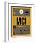 MCI Kansas City Luggage Tag 1-NaxArt-Framed Art Print