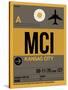 MCI Kansas City Luggage Tag 1-NaxArt-Stretched Canvas