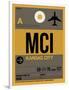 MCI Kansas City Luggage Tag 1-NaxArt-Framed Art Print