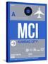 MCI Kansas City Luggage Tag 2-NaxArt-Stretched Canvas