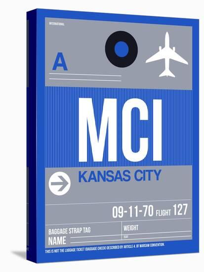 MCI Kansas City Luggage Tag 2-NaxArt-Stretched Canvas